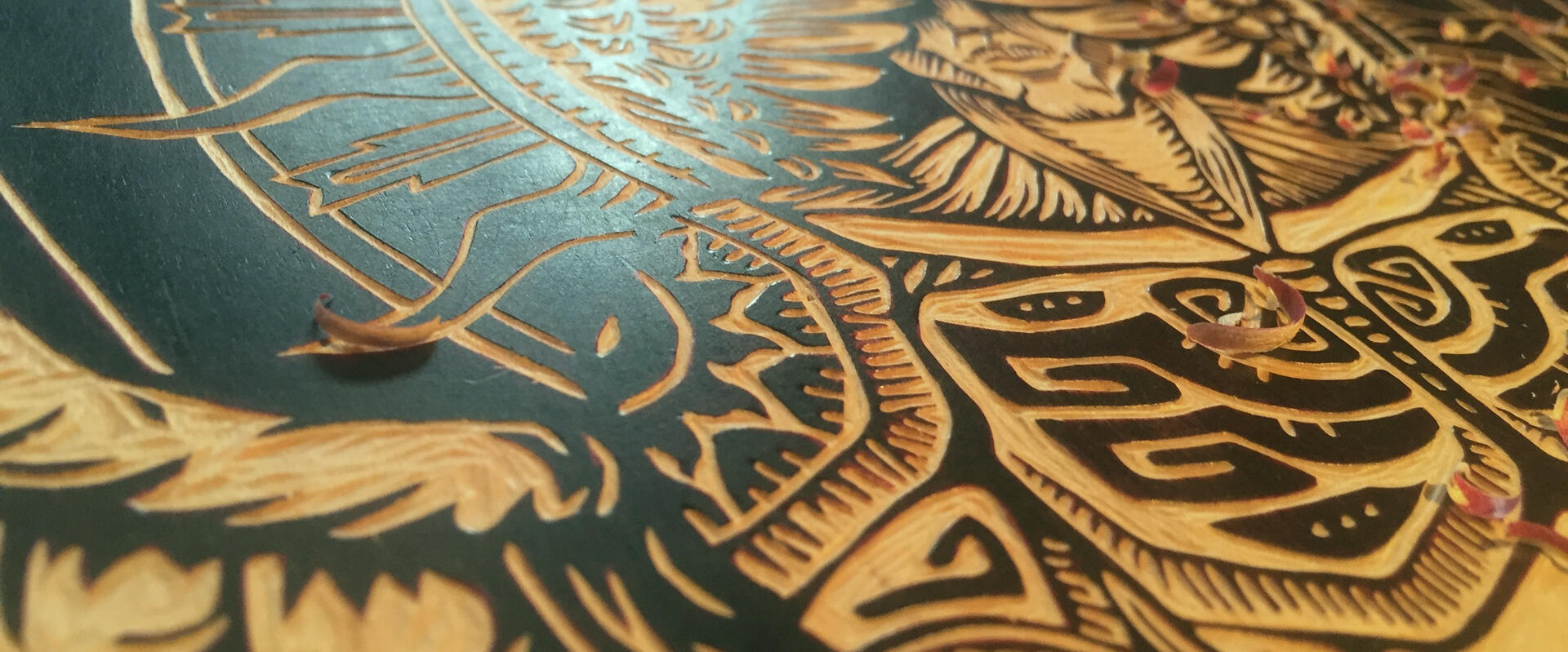 Seraphim Woodcut Seraphim Woodcut